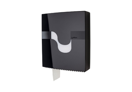 Диспенсер Celtex MEGAMINI для туалетной бумаги в рулонах, черный